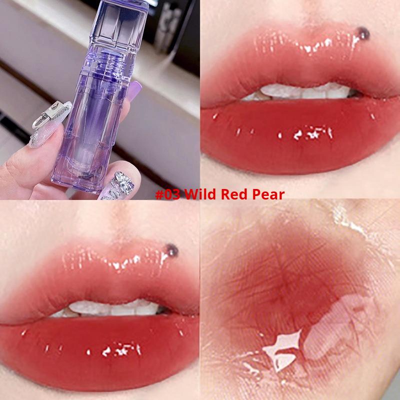 Dudu Lip Gloss Hydratační vodní lesk Glass Lip Glaze Mirror Lip Glaze Water Gloss Lip