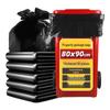 Hui Baili Heavy-Duty Black Garbage Bags
