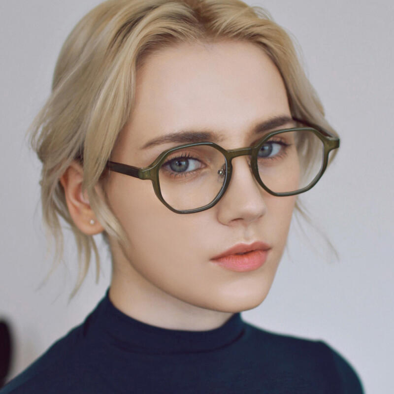 The Classic 9035R Blue Light Blocking Glasses Frame (Clair)