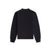 Kith T Winter Series Classics Fashionable Versatile Pullover Long Sleeve Kids Tops Black KHK030670-001