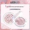 WODWOD Starry River Glitter Highlighter: Three-Dimensional Shimmer Powder for Bright, Sculpted Contours.