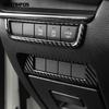 Interior Accessories For Mazda 3 M3 Axela - 2024 2025 Carbon Fiber Head Light Lamp Adjustment Switch Panel Cover Trim