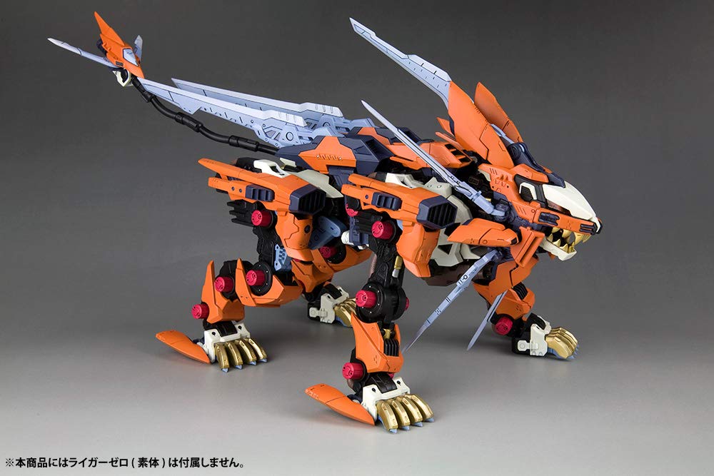 Kotobukiya HMM ZOIDS Liger Zero Schneider Unit Marking Plus Scale Plastic Model Approximately 330mm Long Ver. 1/72 Kit,