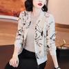 Summer Sunscreen Clothing Women's Chiffon Short Zipper Jacket Women's Long-sleeved Spring and Autumn Thai Loose Cardigan Jacket