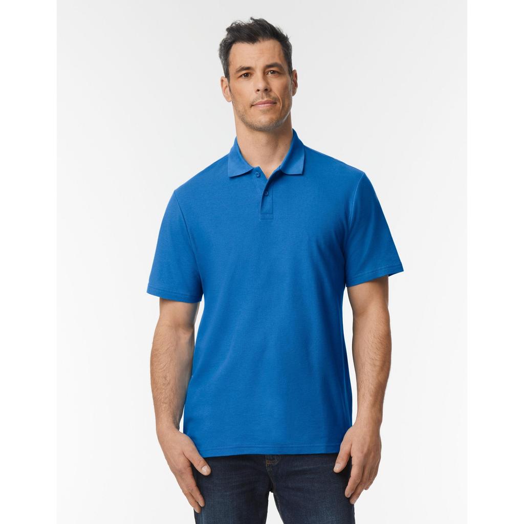 Gildan Softstyle Mens Short Sleeve Double Pique Polo Shirt