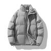 Unisex Winter Puffer Jacket Warm Thick Cotton Coat Stand Collar Short Parka Men Women