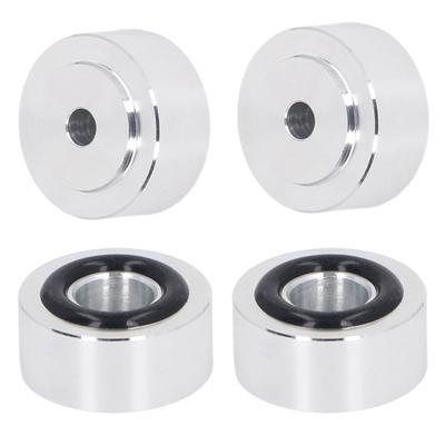 4Pcs Speaker Shock Absorption Feet Aluminum Alloy Turntable Isolation Platform for CD Players