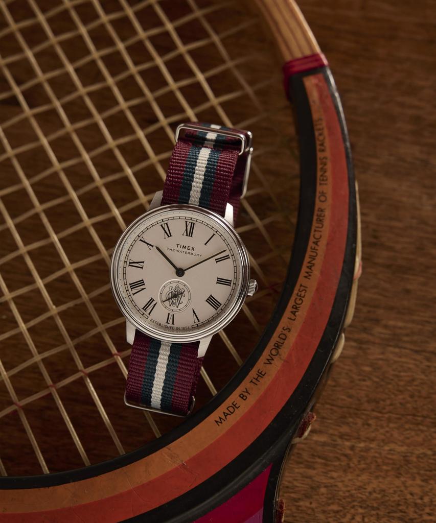 TIMEX Waterbury Watch Quartz 50m Water Resistant Mineral Glass White Dial TW2Y27600 Men's