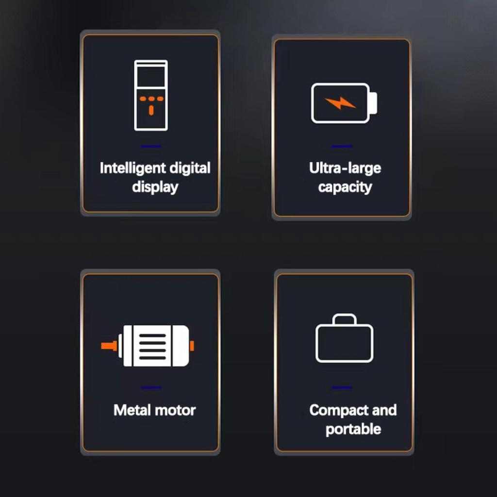 Pompă de umflare 12V Compresor portabil de aer pentru mașină pentru motociclete, bicicletă, barcă, pneuri, pompă gonflabilă automată digitală