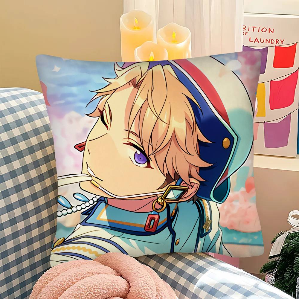 

1pc Narukami Arashi Pillow Case Fashion Square Pillowcase Bedroom Sofa Room Ins Decoration Leisure 40x40cm