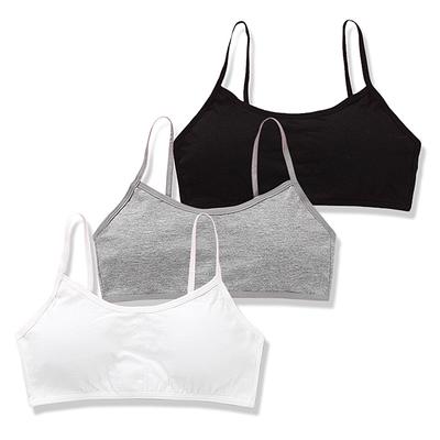 3-delige meisjes trainingsbeha voor 8-16 jaar tienermeisjes ademende tienerbeha katoenen meisjesbeha lingerie ondergoed