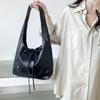 Korean Niche Commuter Women's Bag 2025 Versatile Casual Bag French Bow Tie Strap Single Shoulder Underarm Tote Bag