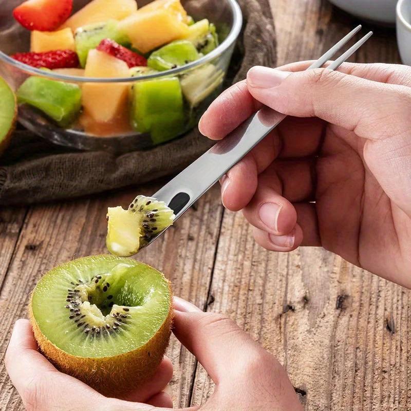 4 Pcs/Lot Dessert Fork Spoon Stainless Steel Cake Dessert Forks for Cake Salad Kitchen Bento Food Accessories