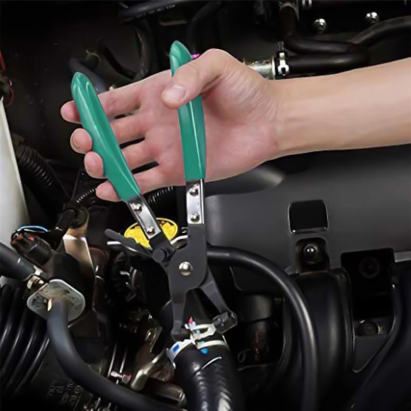 Car Hose Clamp Pliers Remover Tool Long Reach Auto Hose Clamp Puller Elbow/straight Pipe Clamp for Car Exhaust Pipe C Clamp