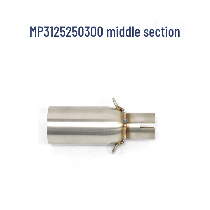 

Compatible Exhaust Pipe for Piaggio BEVERLY125, MP3 250/300, X10 0