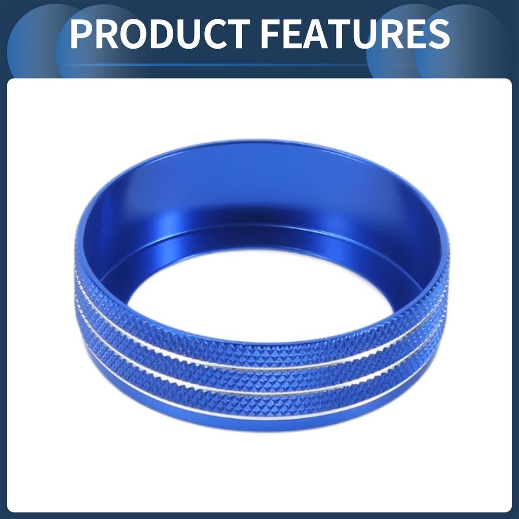 INFINAUTO Kryt knoflíku spínače světel a mlhových světel pro Dodge Ram 2018-2022 Interiérový polep Modrý 1 kus