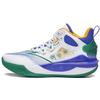 Li Ning Team 3.0 Youth Basketball Shoes Kids Sneakers White Blue YKBT026-51