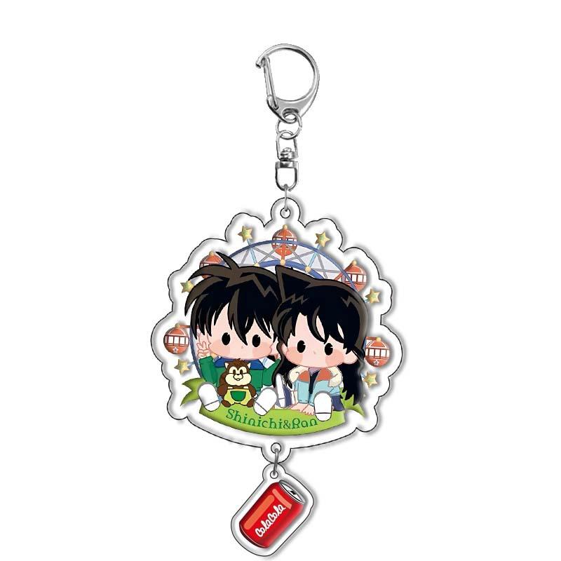 Anime Detective Conan Kudo Shinichi Acrylic Keychain Pendant Cross Border Ready Stock Anime Merchandise Collectible Gift