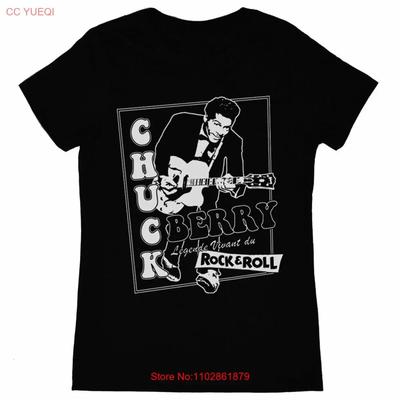 Chuck Berry Legenda Rock Roll Koszulka Damska Męska S 4XL UM78 vintage Sprana homme Elastyczna z grafiką Wygodna Wszechstronna