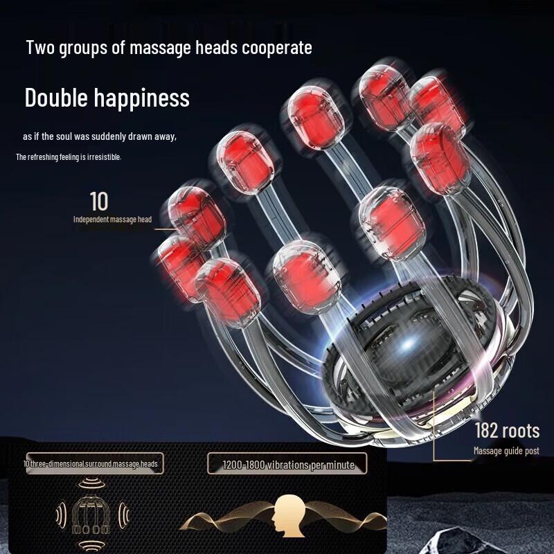 Hezheng HZ-RELAX-2 Electric Head and Scalp Massager