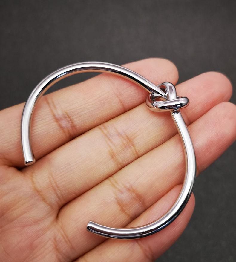 

Узел узел узел браслет женский минималистский модный темперамент латунное вакуумное покрытие 18 карат настоящее золото не выцветает