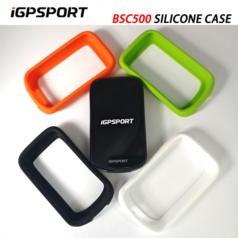Silicone Full Cover Protective Case for IGPSPORT BSC500 GPS Bike Cycling Computer Wear Resistant Anti-Drop Durable Accessory