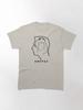 Depeche Mode Members Matryoshka Profile Black Outline Blue Background + DMCPAV Logo Classic T-Shirt