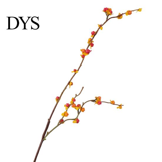 Silk Fall Floral Stems Long Artificial Bittersweet Branches, Berry for Vase, Faux Plants Indoor Decorative Plant Branches Thanksgiving Table