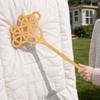 Long Handle Plastic Quilt Beater Lightweight Rug Beater Portable Household Duster  Carpet Cleaning