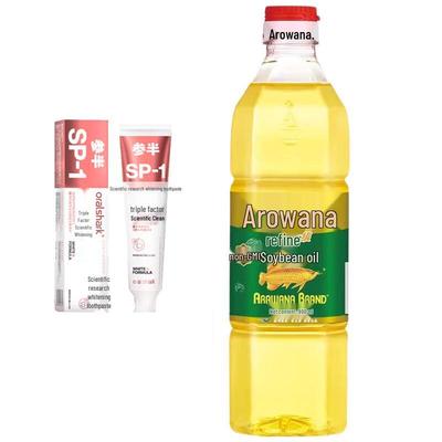 Canban Alpine Jasmine Toothpaste & Arowana Soybean Oil Bundle