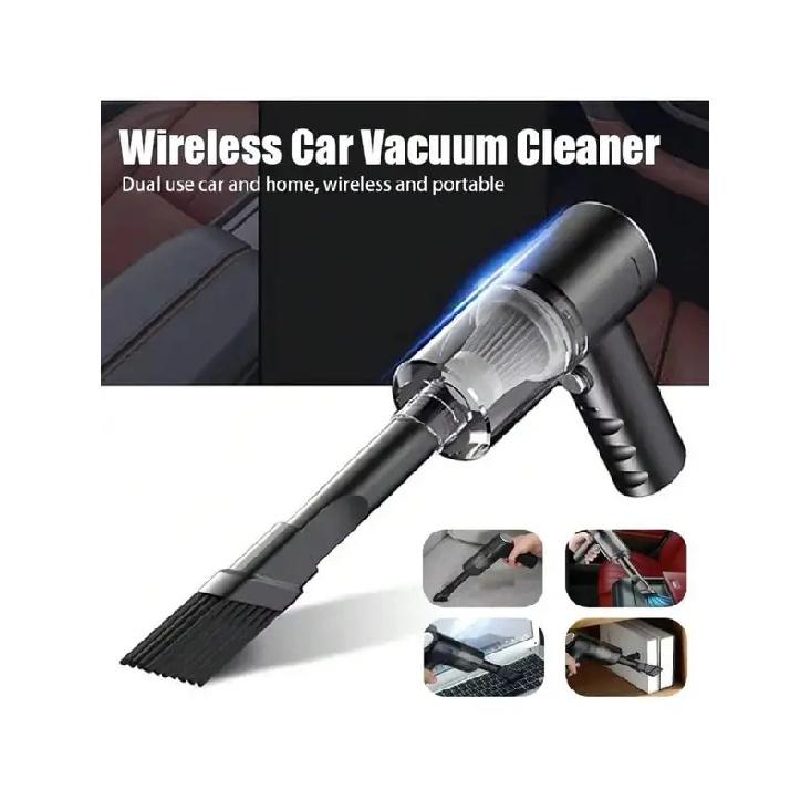 Portable Car Vacuum Cleaner, 3-in-1 USB Charging Vacuum Dual-Function Portable Cordless Mini Vacuum | 30-Minute Run Time