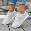 Women's Lightweight Running Shoes, Lace-up Low-top Sneakers, Casual Shoes