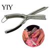 Bakery And Cafe Supply Rib Membrane Removal Tool, Stainless Steel BBQ Skinner with Ergonomic Kitchen Utensil for Chefs Handle, Meat Preparation,