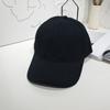 Hipster men and women versatile solid color baseball hat summer street black pink student sunshade cap couple