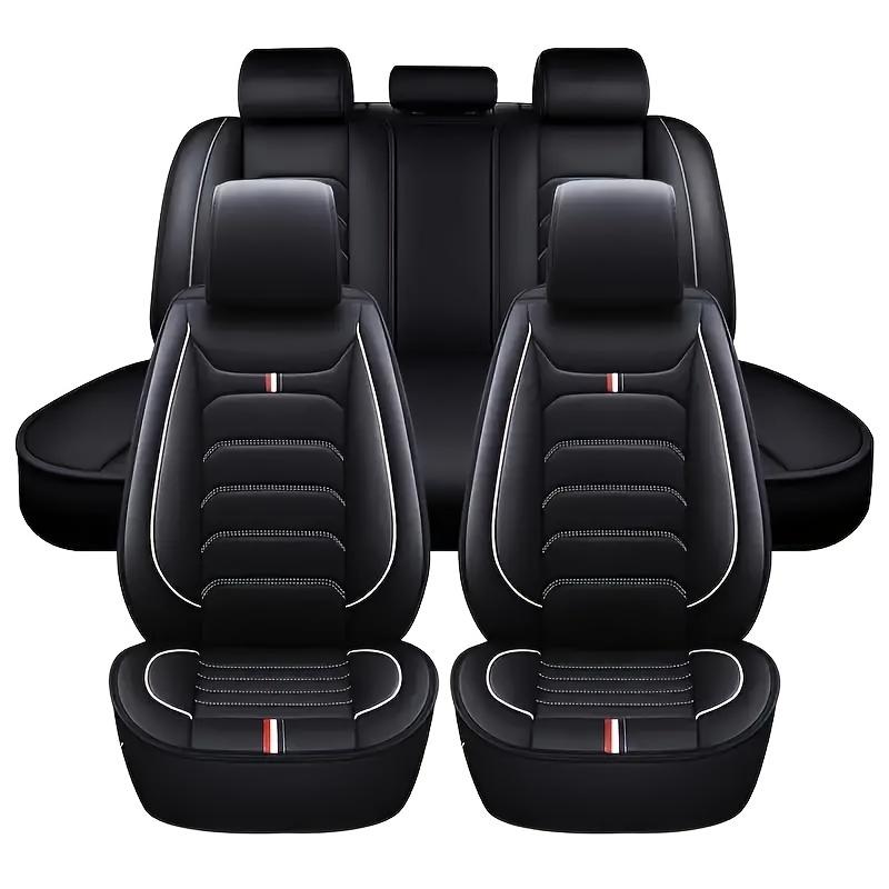 Set Completo di Coprisedili Impermeabili per SUV a 5 Posti, Inclusi Coprisedili in Ecopelle Compatibili con Tutti i Modelli a Cinque Posti