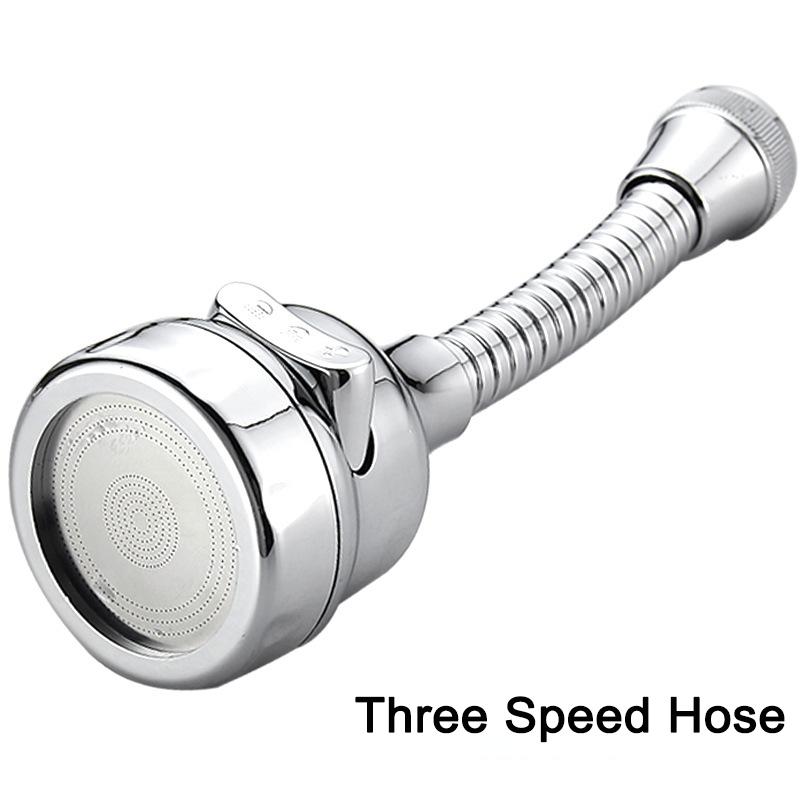 360 Degree Swivel Kitchen Faucet Aerator Adjustable Dual Mode Sprayer Filter Diffuser Water Saving Nozzle Bath Faucet Connector