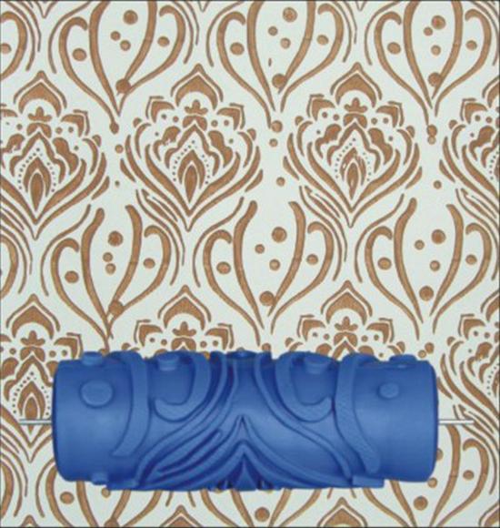 5-Inch Liquid Wallpaper Pattern Roller - DIY Stippling & Wall Painting Tool