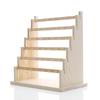 Solid Wood Jewelry Display Stand: Earring, Necklace & Bracelet Organizer.