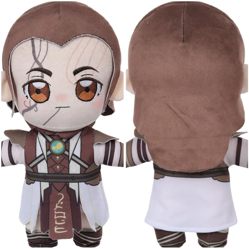 Astarion Bear Lllithid Mind Flayer Gale Cosplay Soft Stuffed Dolls Baldur Cos Gate Plush Toys Halloween Xmas Fantasy Mascot Gift