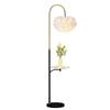 XuanYong Feather Floor Lamp with Side Table