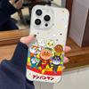 Cartoon Large Hole Imd Suitable for Apple 16 Mobile Phone Case Niche High End Iphone15 Protective Case 14 Soft Border