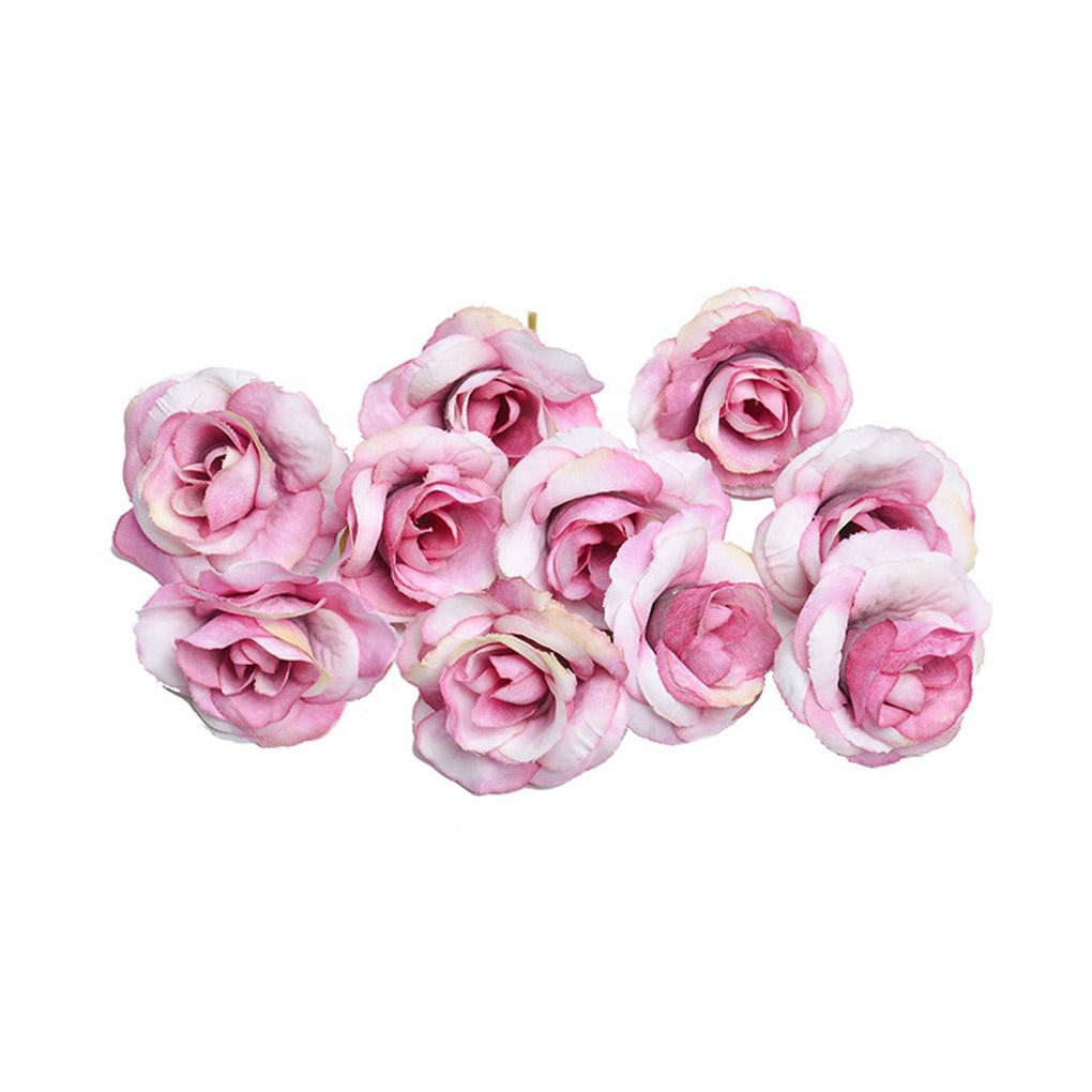 Artificial Flowers Home Silk Flower Decor Rose Head Artificial Rose Head