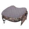 Heated Seat Cushion 600D Oxford Cloth Water Proof USB 3 Heat Settings Portable Stadium Seat Pad for Camping Fishing   Chair
