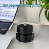 Universal Camera Tripod with 360° Pan Tilt Head, Live Streaming Accessories, 1/4" Screw Thread