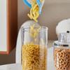 900/1400/2000/2600ML Sealed Jar with Airtight Lid Large Capacity Clear Fruit Dry Goods Nuts Grain Cereal Seasoning Tea Leaf Container Storage Box