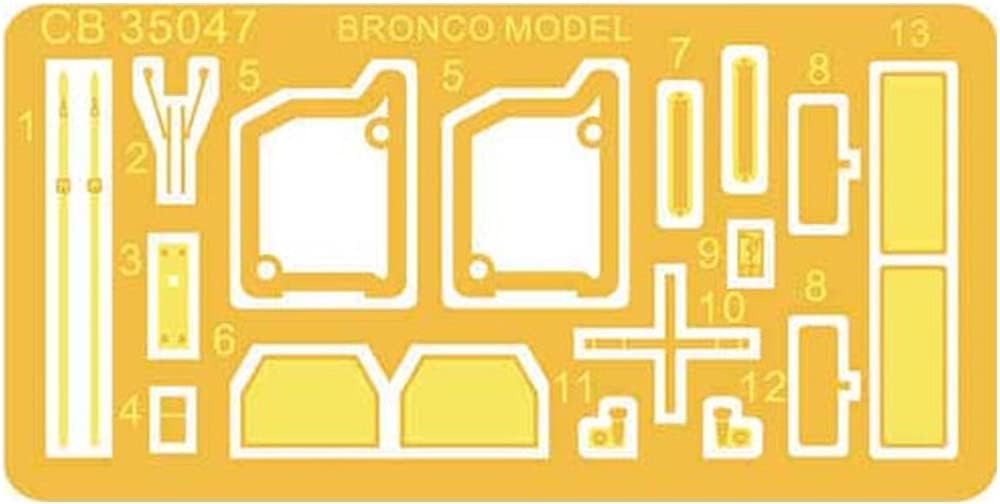 Bronco Model 1/35 Scale German Small Commander's Car, Open Car, 1937, Plastic Model Kit CB35047