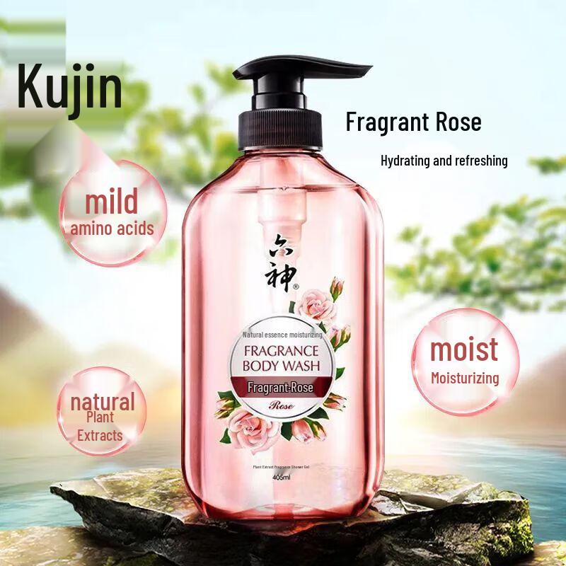 Liu Shen Refreshing Rose Scent Shower Gel