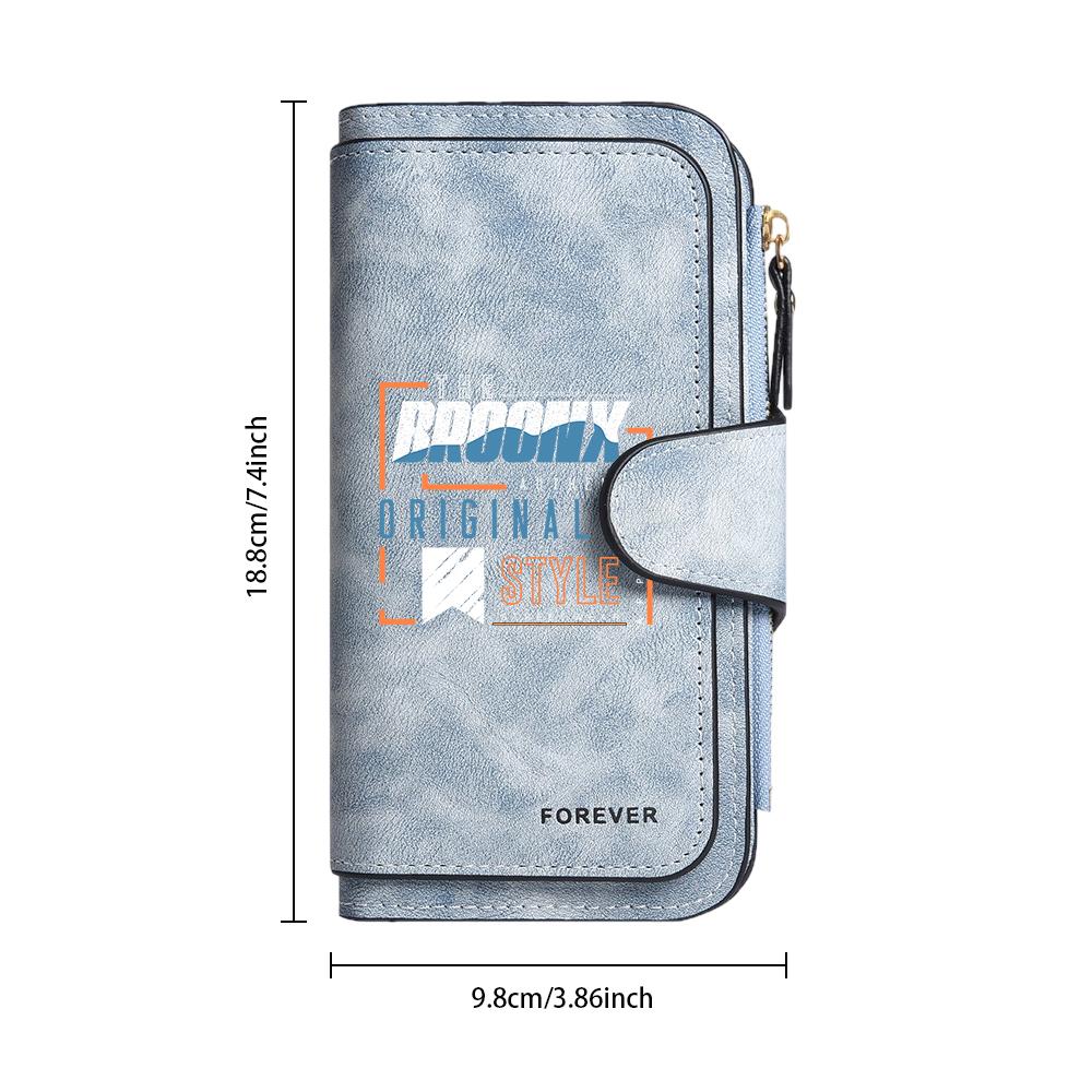 Stylish Long Wallet Large Capacity Multi Card Slot Fashion Portable Purse