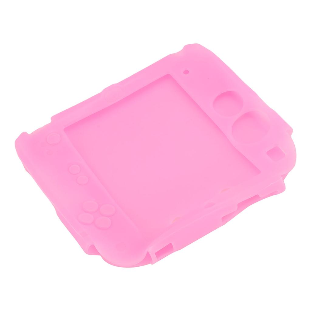Protective Cover for 2DS Scratch Resistant Soft Silicone Skin Case with Top and Bottom Screen Protectors for Controller