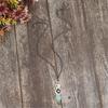 Stylish Turquoise Owl Pendant Necklace Decoration for Women Who Love Bohemian Styles and Distinctive Accessories